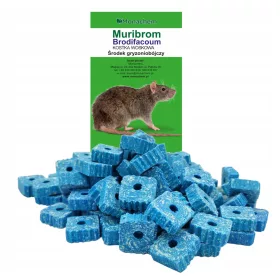    MÄUSE- UND RATTENGIFT – MURIBROM BRODIFAKUM CUB 50 PPM (10 G) 5 KG