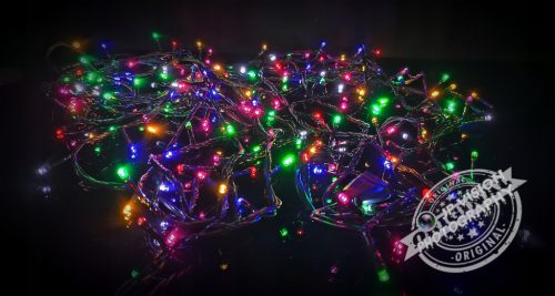 WEIHNACHTSBAUMLICHTER 100 LED BUNTE MEHRFARBIGE 6 FARBEN MIT PROGRAMMIERER