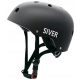  Motus Silver Fahrradschutzhelm Schwarz L ABS + EPS Belüftung 58-62 cm