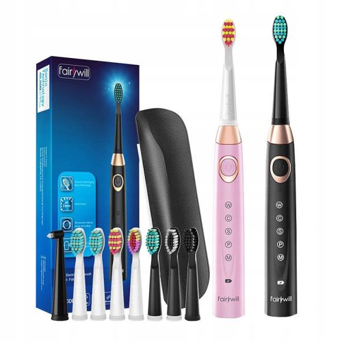  FairyWill FW-508 Schallzahnbürsten + 8 Köpfe
