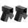  Schaukelgestell 2x Verbinder für Balken und Kanthölzer 90x90 mm - schwarz
