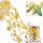  NAGELGOLDMETALLISCHES FOLIENETZ ZUR NAGELDEKORATION