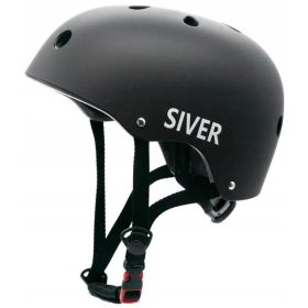    Motus Silver Black S Fahrradschutzhelm ABS + EPS Belüftung 50-54 cm