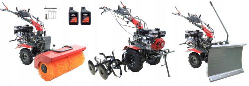 Motorhacken. 7 PS WM1000N-6 Rotavator + Schneepflug + Schneefräse