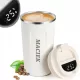  PERSONALISIERTER THERMOBECHER, THERMOFLASCHE MIT NAMEN, LED-GRAVUR, GESCHENK