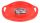  Baby Mix Schiebeteller 60 cm MUSIK rot