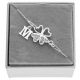  Silberarmband mit Kleeblatt ANY LETTER BOX 925