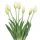Künstliche Blumen und Früchte TULPEN TULPENSTRAUSS GUMMIBESCHICHTET GUMMI WIE LEBEND