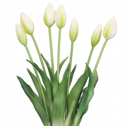 Künstliche Blumen und Früchte TULPEN TULPENSTRAUSS GUMMIBESCHICHTET GUMMI WIE LEBEND