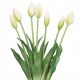 Künstliche Blumen und Früchte TULPEN TULPENSTRAUSS GUMMIBESCHICHTET GUMMI WIE LEBEND
