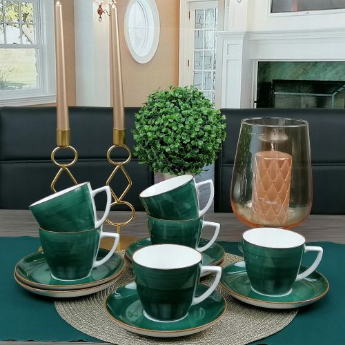 Abendessenservice Lubiana BOSS EMERALD Frühstücks- und Kaffeeservice, 12-tlg.