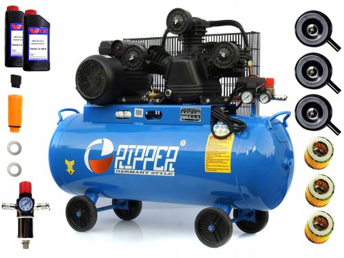 Ripper W-0,36/8 Ölkompressor 100 l 10 bar