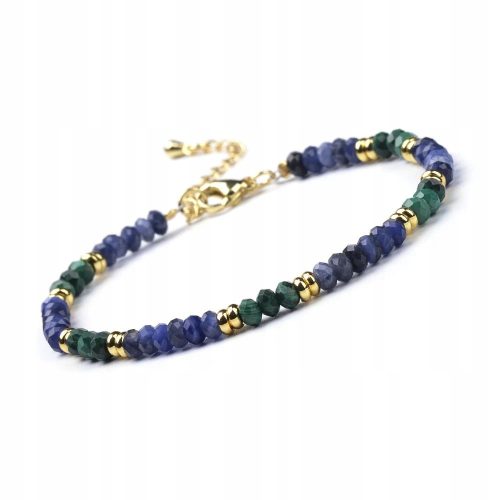  Armbandstein Malachit Sodalith 3x4mm