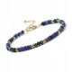  Armbandstein Malachit Sodalith 3x4mm