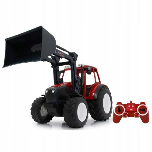  TRAKTOR MIT FERNBEDIENUNG ANHEBTEM LKW 1:16 ROT