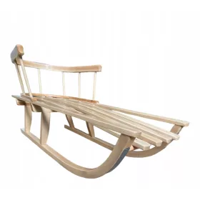    HOLZSCHLITTEN FÜR WINTERLIEBHABER FÜR SPASSIGEN WINTERSPORT