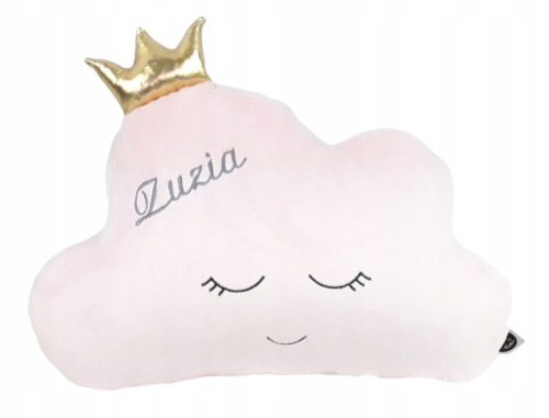  Wolkenkissen mit Namensstickerei als Geschenk