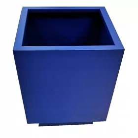    Micro Tech Blumentopf 30 cm x 30 x 30 cm Metall Weiß, Schwarz, Mahagoni, Blautöne, Braun- und Beigetöne, Rottöne, Grüntöne, Gelb- und Goldtöne