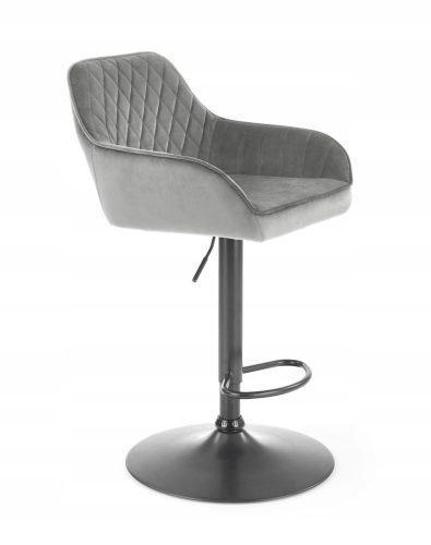  Halmar Hocker, Grautöne, 114 cm, Stoff