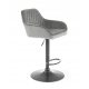  Halmar Hocker, Grautöne, 114 cm, Stoff