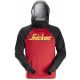 2889 Snickers Kapuzenpullover rL rot