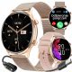  SMARTWATCH Rubicon Damenuhr ANRUFE Sport 1,32 ZOLL SMS SCHRITTE MENÜ PL