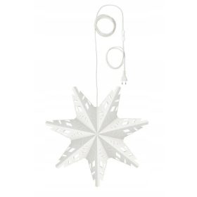  IKEA STRALA Schneeflocken-Stern-Hängelampe 48
