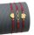  ROTE GLÜCKARMBÄNDER, 3 STÜCK, CHIRURGENSTAHL
