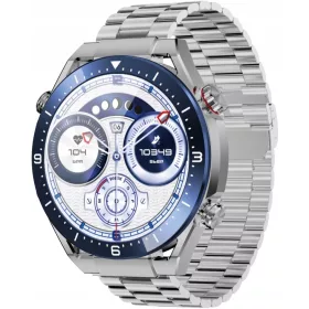    Smartwatch EcoWatch EW1 Silber 1,52" 400 mAh IP67 Anrufe Drei Streifen