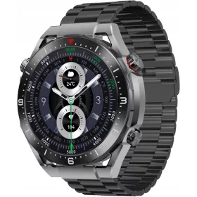    Smartwatch Ecowatch Eco1 Schwarz Ulitmate Sprachanrufe 3 Menüleisten PL
