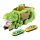  Dino-Transportwagen-Partygeschenk, Montessori-grüne Rutschbahn mit 2 Autos