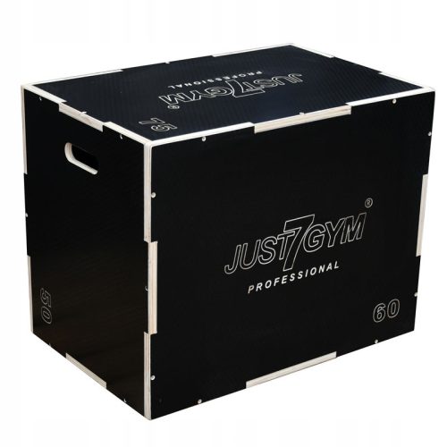  PLYOMETRISCHE JUMP BOX GYM ANTI-RUTSCH 50 cm x 60 cm x 75 cm