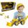  BAGGER BAUMASCHINE GESCHENK SPIELZEUG BEWEGLICHE TEILE SOUND LICHT