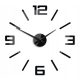 Uhr für zu Hause MCLOCK Wanduhr schwarz 60cm