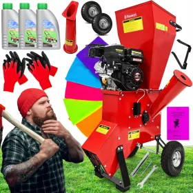  CHIPPER, BENZINVERBRENNUNGS-HÄCKER FÜR TURBO-ZWEIGE XXXXL