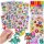  MEGA-SET MIT 127 STICKER-DIAMANT-STICKERN für Kinder