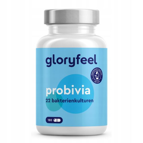Probiotik Probivia mit Inulin von Gloryfeel – 180 darmfreundliche Kapseln