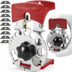   MANUELLE BARRIEREMASCHINE ZUM ABILISIEREN VON KABELISOLIERUNGEN, MESSER 10 STK