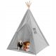  Indianerzelt Tipi Wigwam für Kinder zum Spielen im heimischen Garten grau