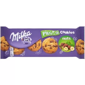 Milka Pieguski Kekse mit Schokolade und Nüssen, 135 g