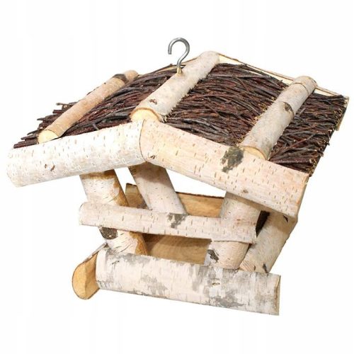  Vogelhäuschen aus Holz 19x24x19