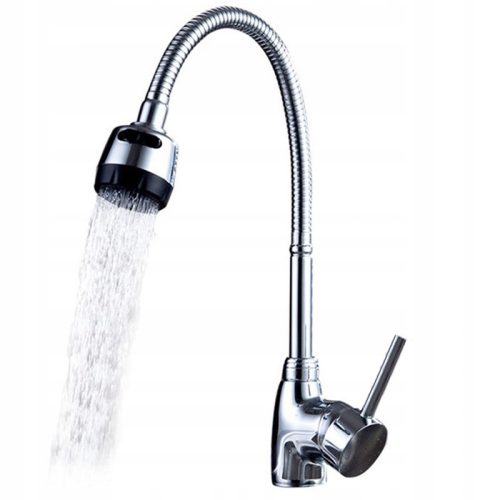 Unitec AQUA SANITARY bodenstehender Küchenarmatur, Silber