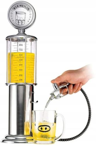 MatMay silberner Alkoholspender 1000 ml