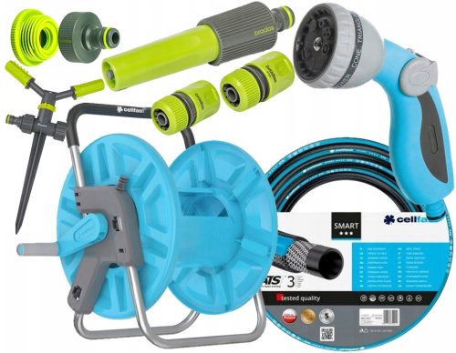 WAZ 1/2 GARTEN-SET 50 m ANSCHLUSSROLLE+
