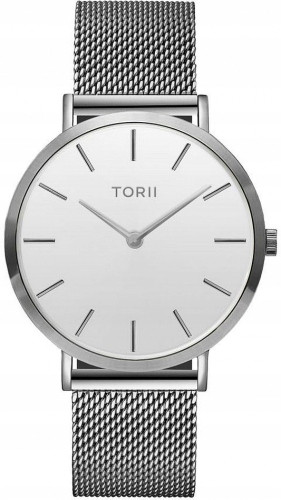  TORII S38SM.WS Damenuhr, Silber, Mode, klassisch, elegant