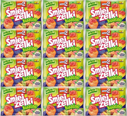 Nimm2 Smiejzelki Sauer Fruchtgummis 100g x12