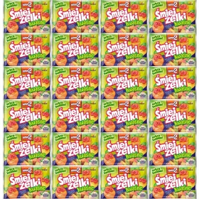   nimm2 Lachgummi Sauer, Fruchtgummis angereichert mit Vitaminen, 100g, 24 Packungen