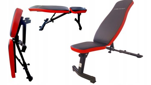  Corciano ES-5021 Trainingsbank, verstellbar, klappbar