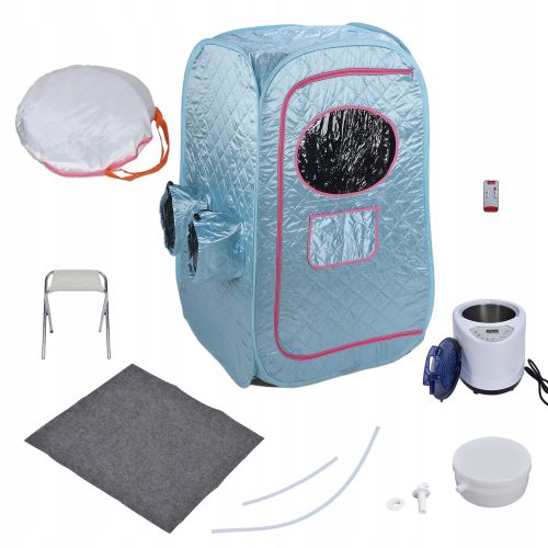 Saunen und Zubehör Dampfsauna-Set für zu Hause, 1000 W, tragbar
