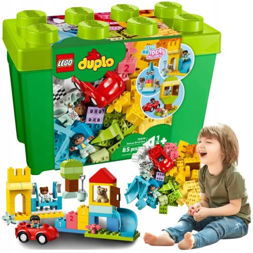  LEGO Duplo 10914 Deluxe Brick Box + ELEKTRONISCHE WEIHNACHTSKARTE VON: BIS: ALS GESCHENK